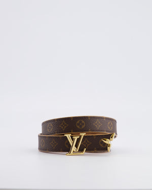 Louis Vuitton Pretty LV 20mm Monongram Reversible Belt Size 75/80cm RRP £395