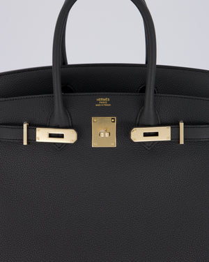 *RARE* Hermès Birkin 30 Bag in Plomb Togo Leather with Permabrass Hardware