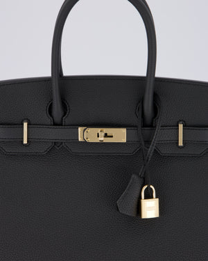 *RARE* Hermès Birkin 30 Bag in Plomb Togo Leather with Permabrass Hardware