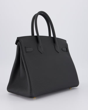 *RARE* Hermès Birkin 30 Bag in Plomb Togo Leather with Permabrass Hardware