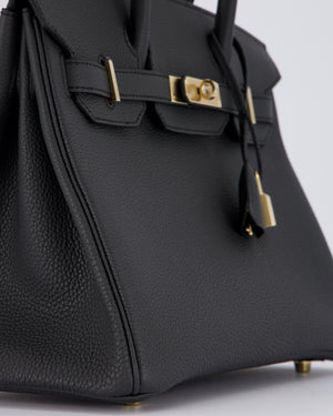 *RARE* Hermès Birkin 30 Bag in Plomb Togo Leather with Permabrass Hardware