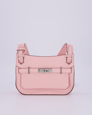 *RARE & HOT* Hermès Mini Jypsiere Bag in Rose Sakura Swift Leather with Palladium Hardware