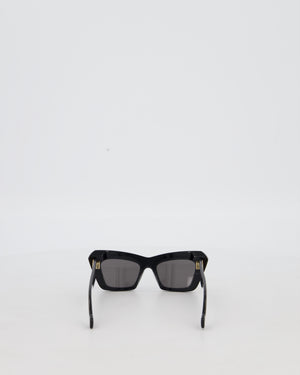 Loewe Black Anagram Cat Eye Sunglasses with Logo