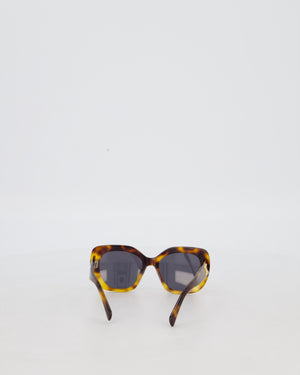 Celine Brown Triomphe Tortoiseshell Acetate Sunglasses