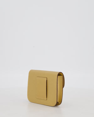 Hermès Constance Slim Belt Wallet Bag in Dore Chamkilight Chevre Leather with Permabrass Hardware