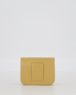 Hermès Constance Slim Belt Wallet Bag in Dore Chamkilight Chevre Leather with Permabrass Hardware