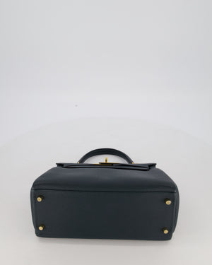 Hermès Kelly 28 Retourne Bag in Vert Cypress Togo Leather with Gold Hardware