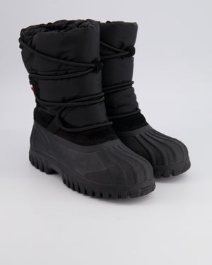 Moncler Kids Black Chris Ski Boots Size 34 RRP £285