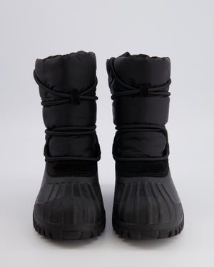Moncler Kids Black Chris Ski Boots Size 34 RRP £285