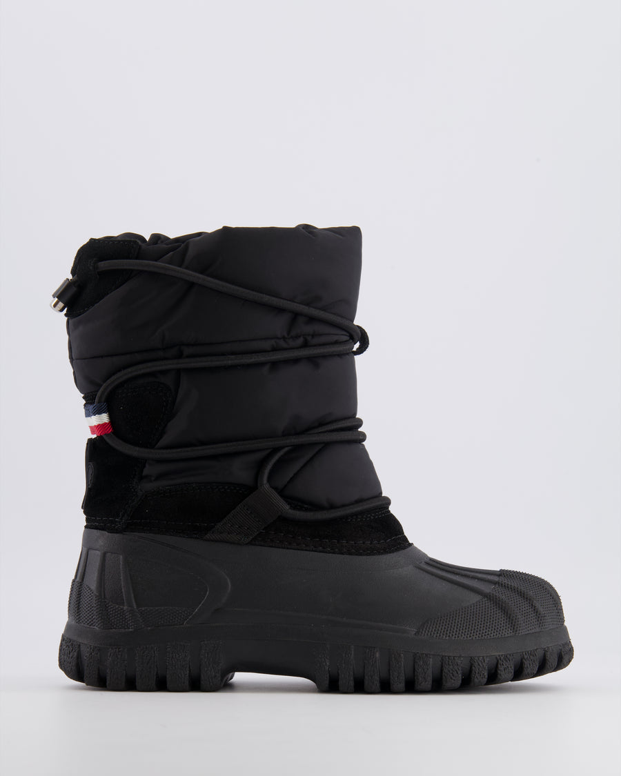 Moncler Kids Black Chris Ski Boots Size 34 RRP £285