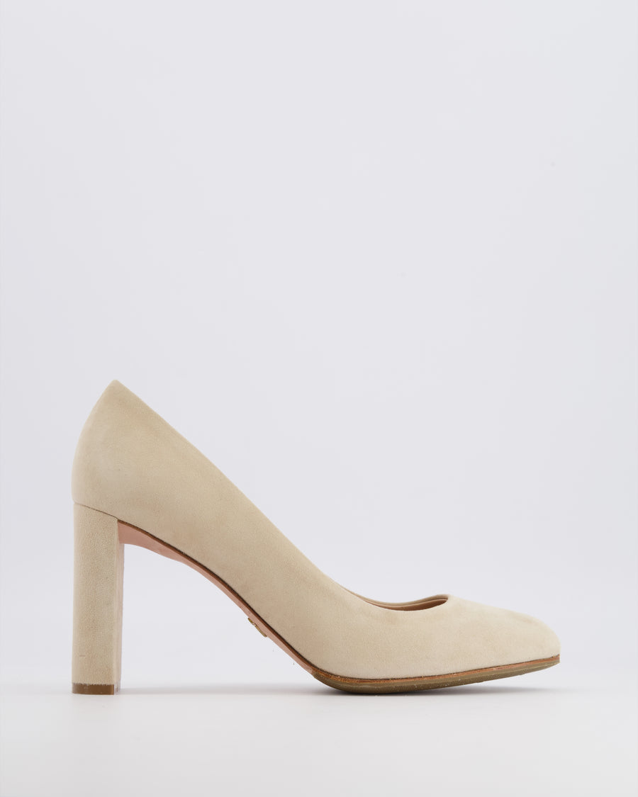 Christian Dior Beige Suede Heeled Pumps Size EU 41.5 RRP £860
