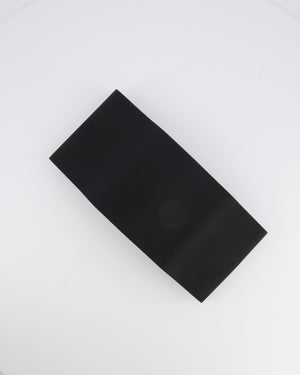 Alaia Black Leather Corset Belt with Silver Buckles 65cm