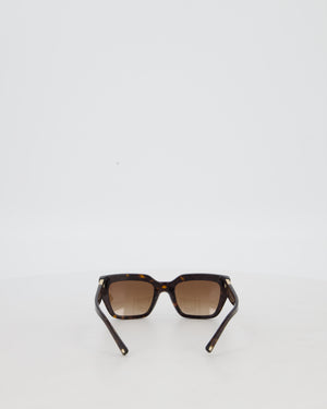 *DUBAI* Valentino Brown Tortoiseshell Rockstud Sunglasses