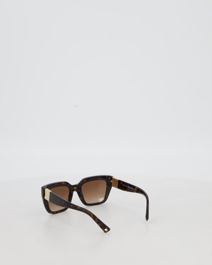 *DUBAI* Valentino Brown Tortoiseshell Rockstud Sunglasses