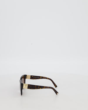 *DUBAI* Valentino Brown Tortoiseshell Rockstud Sunglasses