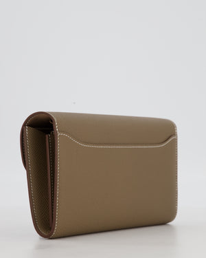 Hermès Constance To Go Bag in Etoupe Epsom Leather with Palladium Hardware