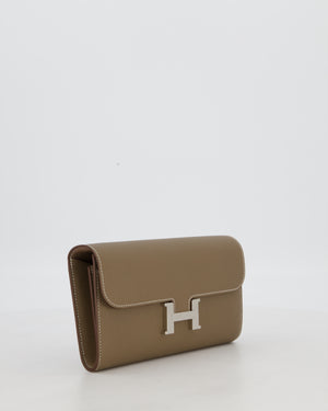 Hermès Constance To Go Bag in Etoupe Epsom Leather with Palladium Hardware