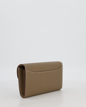 Hermès Constance To Go Bag in Etoupe Epsom Leather with Palladium Hardware