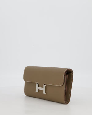 Hermès Constance To Go Bag in Etoupe Epsom Leather with Palladium Hardware