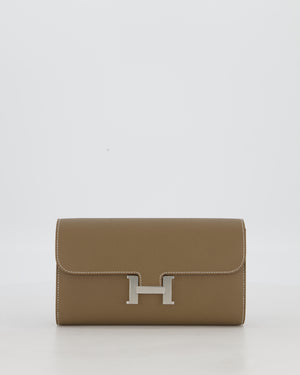 Hermès Constance To Go Bag in Etoupe Epsom Leather with Palladium Hardware