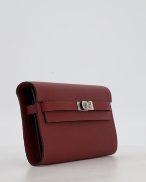 Hermès Kelly To Go Bag in Rouge H Epsom Leather with Palladium Hardware