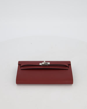 Hermès Kelly To Go Bag in Rouge H Epsom Leather with Palladium Hardware
