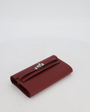 Hermès Kelly To Go Bag in Rouge H Epsom Leather with Palladium Hardware