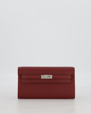 Hermès Kelly To Go Bag in Rouge H Epsom Leather with Palladium Hardware