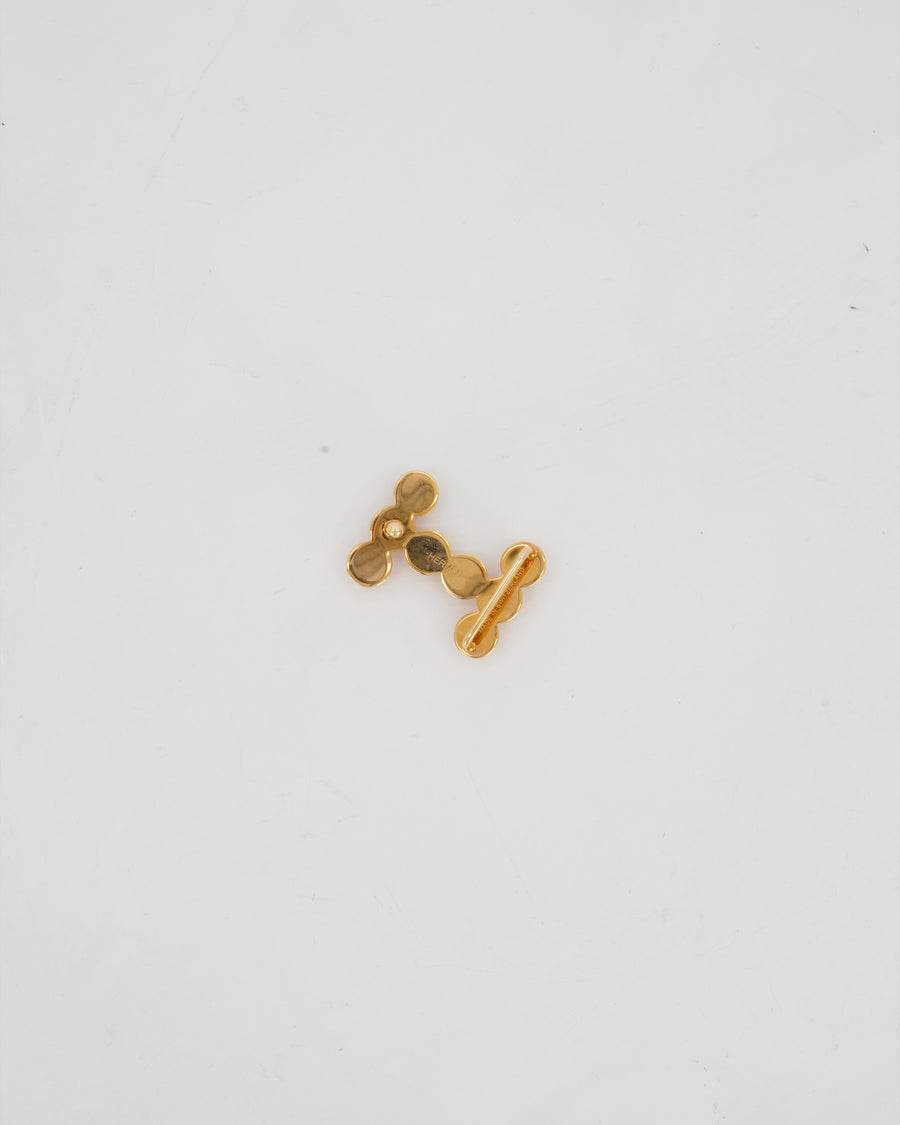 Hermès Rose Gold H Logo Buckle 4cm x 3cm