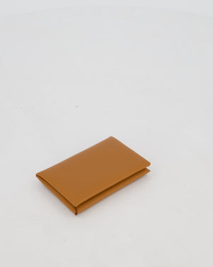 Hermès Calvi Verso Card Holder in Epsom Leather in Gold