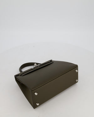 *NEW COLOUR* Hermès Kelly 25 Sellier Bag in Vert Loden Epsom Leather with Palladium Hardware