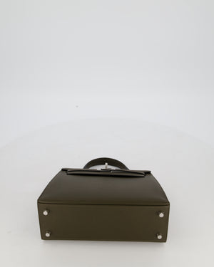 *NEW COLOUR* Hermès Kelly 25 Sellier Bag in Vert Loden Epsom Leather with Palladium Hardware