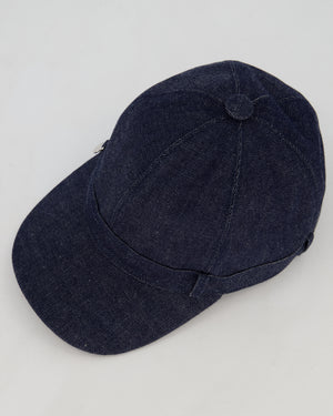 Hermès Dark Denim Joanne Cap Size 57