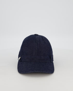Hermès Dark Denim Joanne Cap Size 57