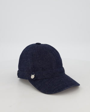 Hermès Dark Denim Joanne Cap Size 57