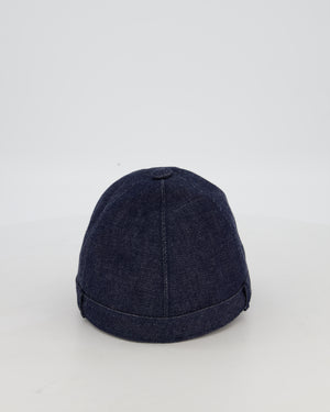 Hermès Dark Denim Joanne Cap Size 57