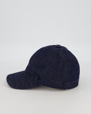 Hermès Dark Denim Joanne Cap Size 57