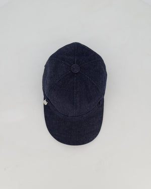 Hermès Dark Denim Joanne Cap Size 57