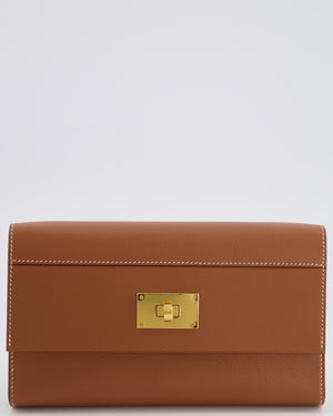 *NEW MODEL* Hermès 24/24 To Go Bag in Gold Evercolor Leather with Gold Hardware