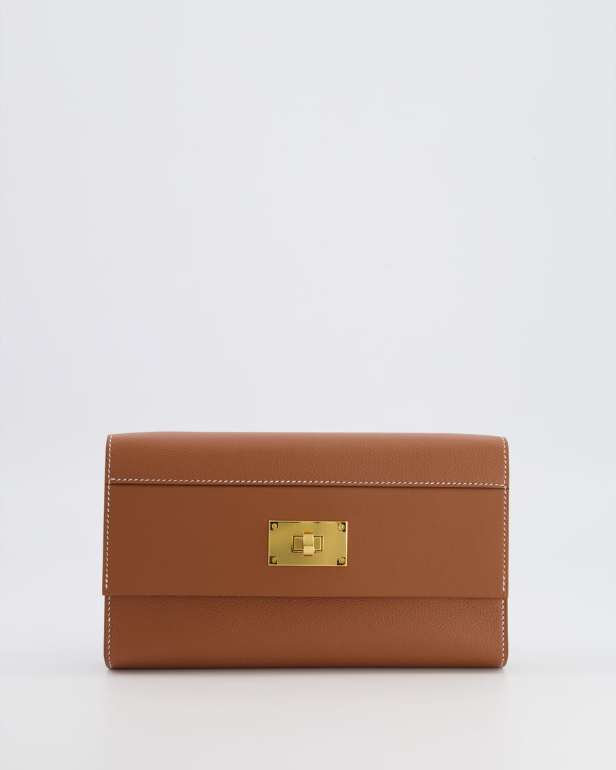 *NEW MODEL* Hermès 24/24 To Go Bag in Gold Evercolor Leather with Gold Hardware
