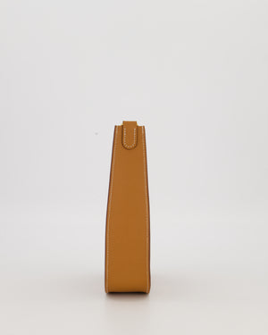 Hermès Gold Mini Evelyne Sellier Bag in Epsom Leather with Gold Hardware