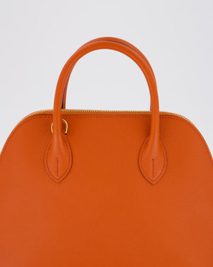 Hermès Bolide 1923 25cm Bag in Terre Battue Epsom Leather with Gold Hardware