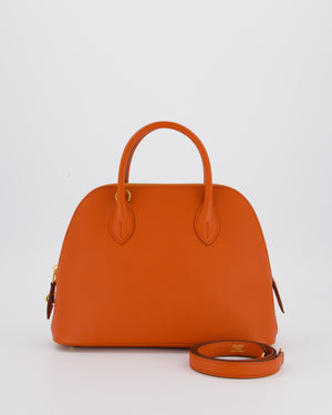 Hermès Bolide 1923 25cm Bag in Terre Battue Epsom Leather with Gold Hardware