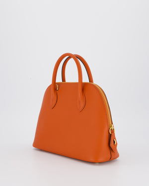Hermès Bolide 1923 25cm Bag in Terre Battue Epsom Leather with Gold Hardware
