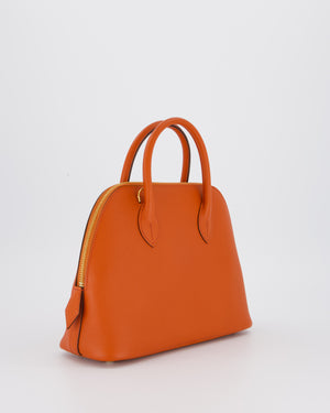 Hermès Bolide 1923 25cm Bag in Terre Battue Epsom Leather with Gold Hardware