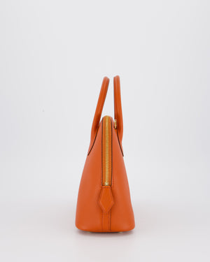 Hermès Bolide 1923 25cm Bag in Terre Battue Epsom Leather with Gold Hardware