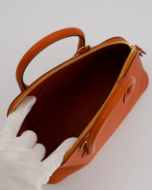 Hermès Bolide 1923 25cm Bag in Terre Battue Epsom Leather with Gold Hardware