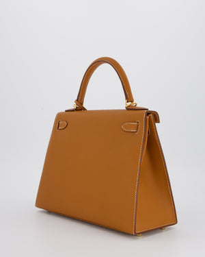 Hermès Kelly 28 Sellier Bag in Gold Epsom Leather with Gold Hardware