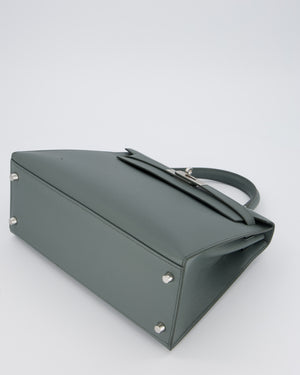 Hermès Kelly 28 Sellier Bag in Vert Amande Epsom Leather with Palladium Hardware