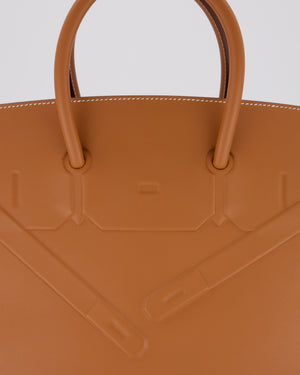 Hermès Birkin 35 Shadow in Gold Swift Leather and Palladium Hardware